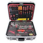 Malette outils avec chariot 142 pièces en chrome vanadium