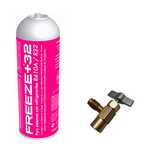 Gas refrigerante Freeze+32 1000 ml 350ml  + valvula