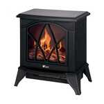 Chimenea eléctrica decorativa con efecto llama y madera 1800 W