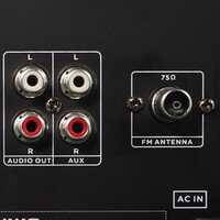 Chaîne hifi Aiwa MSBTU-300 Micro Hi-Fi Bluetooth/CD/USB 20W noir