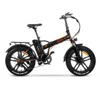 Vélo électrique YOU-RIDE Texas roue urbaine 20” bâti. amovible noir